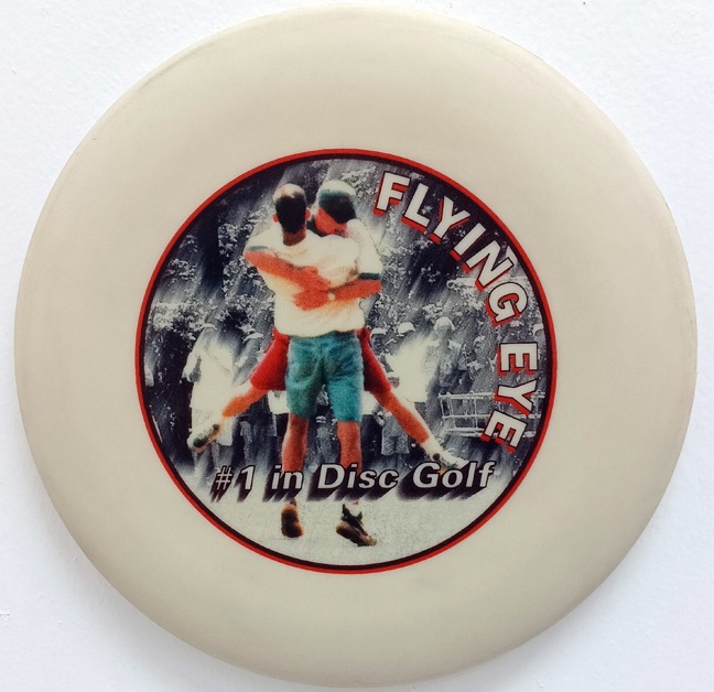 Historic Flying Disc athlete and competition photograph